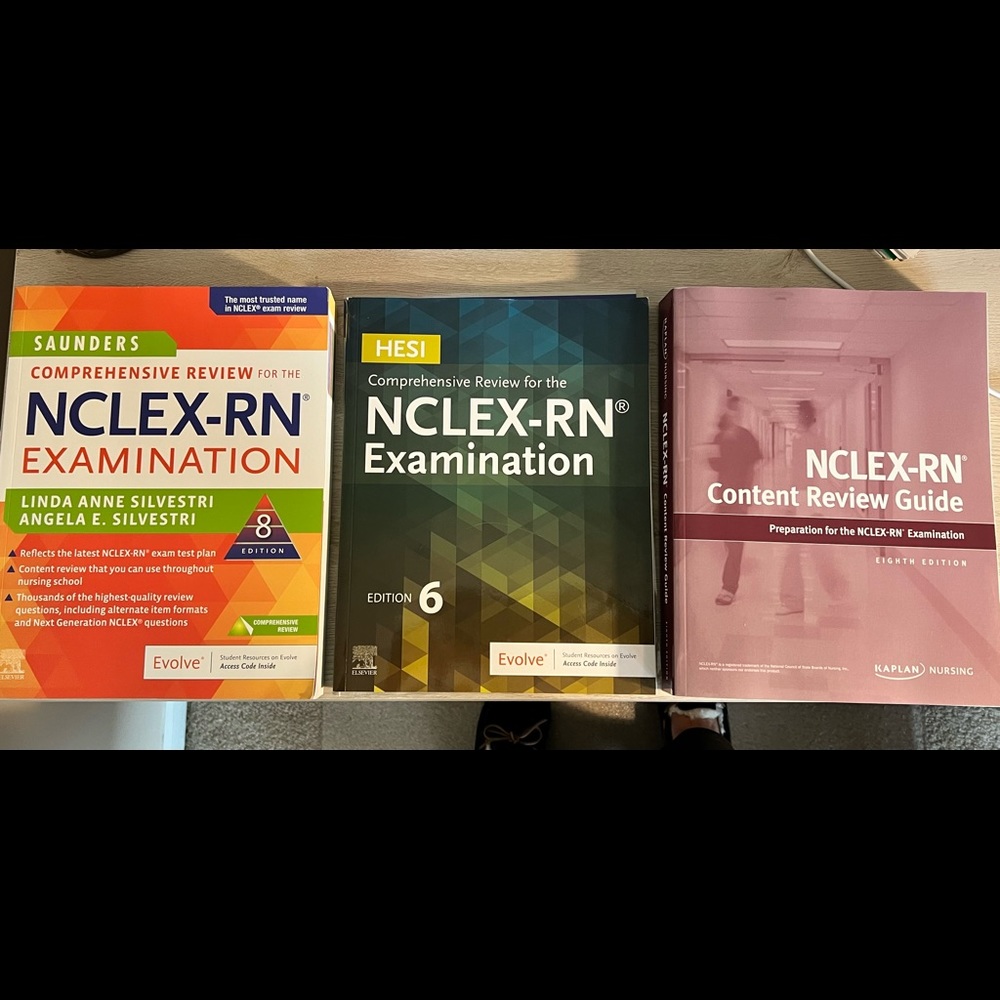 NCLEX review books